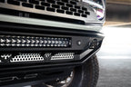 DV8 Offroad 21-22 Ford Bronco Competition Series Front Bumper with offroad lighting and skid plate.