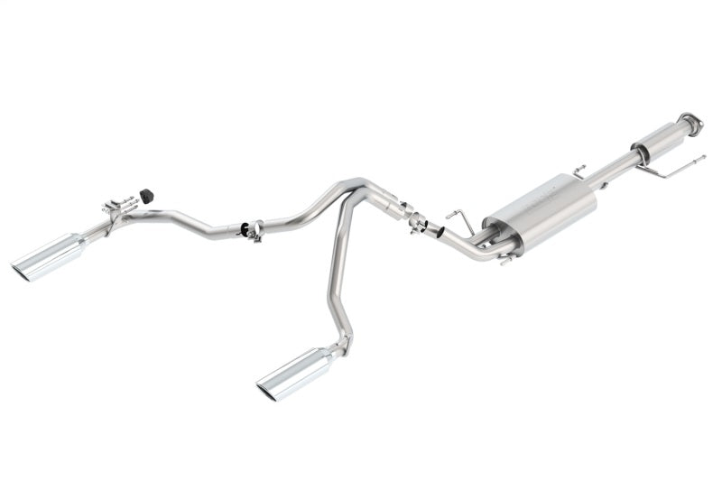 Borla 07-09 Toyota FJ Cruiser 4.0L V6 Catback Exhaust Single Split Rear Exit - Performance offroad parts Main image