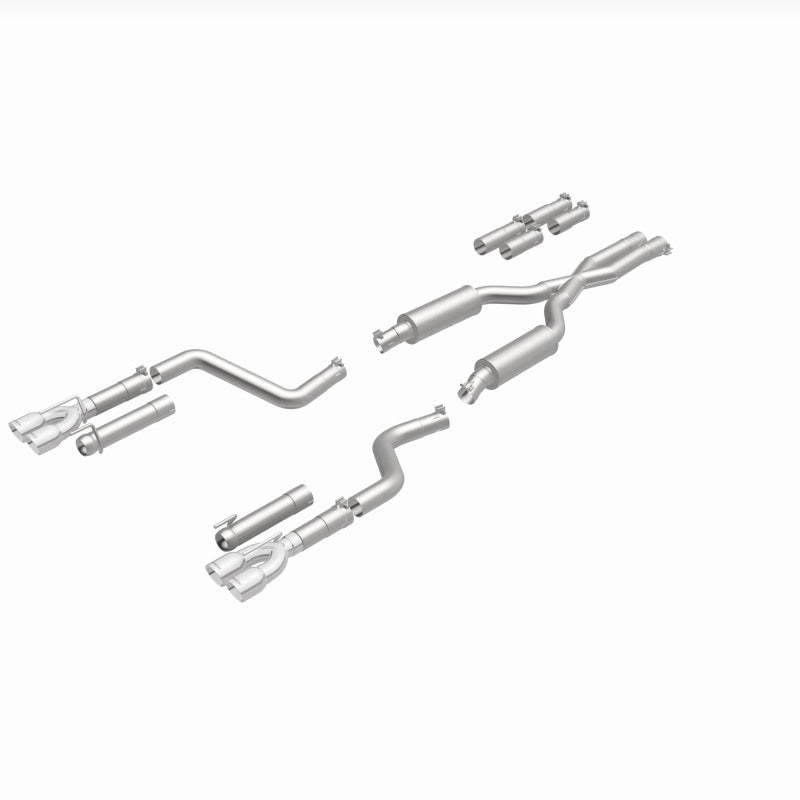 MagnaFlow 2017+ Dodge Challenger 409 SS Polished 3in Quad Tips Cat-Back Exhaust parts
