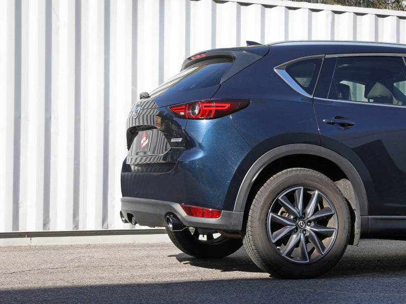 aFe Takeda 17-21 Mazda CX-5 2.5L (t) 2.5in. SS Axle-Back Exhaust System w/Black Tips Secondary image