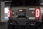 DV8 21-22 Spare Tire Delete on Bronco rear view