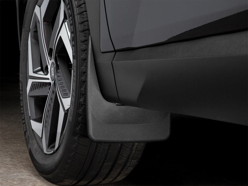 WeatherTech 2022 Hyundai Tucson (Does not fit XRT) No Drill Front MudFlaps- Black Secondary image