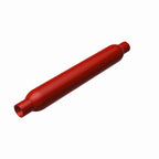 MagnaFlow Muffler Red Pack Series Glasspack 3.5in Rd 22in Body Length 2in/2in Inlet/Outlet for performance offroad parts.