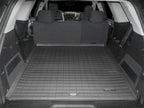 WeatherTech 08+ GMC Acadia Cargo Liners - Black inside trunk