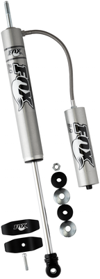 Fox 2.0 Performance Series 10.1in. Smooth Body Remote Res. Shock w/Stem Mount / Std Travel - Black for offroad performance upgrades.