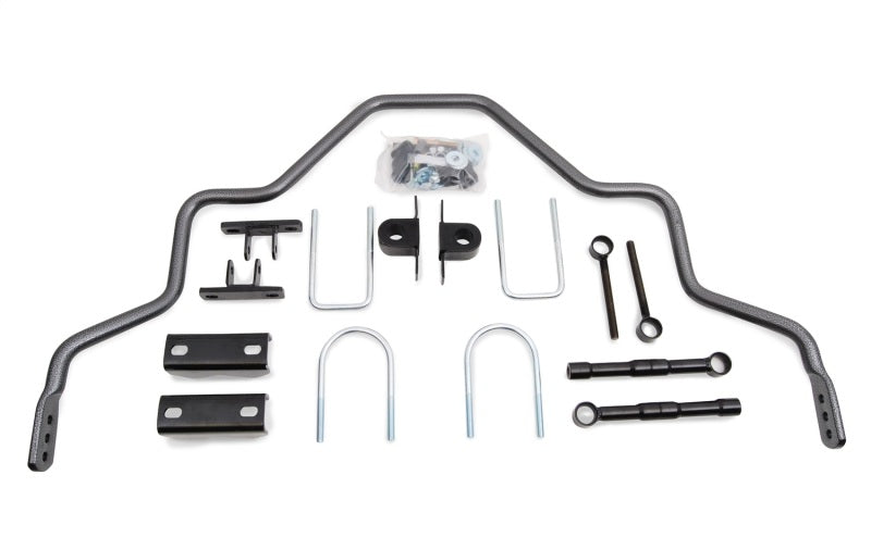 Hellwig 19-21 Chevrolet Silverado (w/ 2-4in Lift) Solid Chromoly 1-1/8in Rear Sway Bar installation parts
