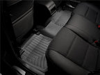 WeatherTech 11+ Ford F250/F350/F450/F550 Rear FloorLiner - Black in black interior