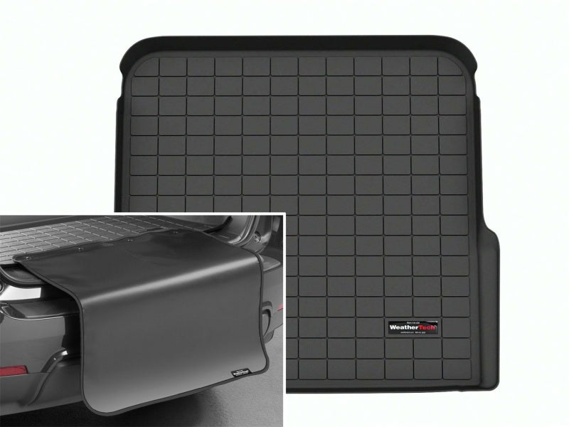 WeatherTech 2023 Mercedes-Benz EQE Sedan Cargo Liner w/Bumper Protector - Black Secondary image