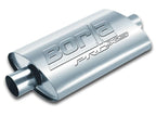 Borla Pro-XS 2in Tubing 14in x 4in x 9.5in Oval Center/Offset Muffler for offroad performance upgrades.