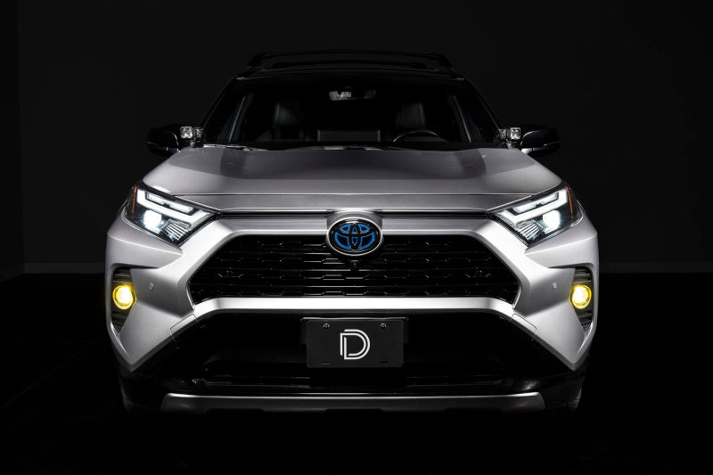 Diode Dynamics 19-22 Toyota RAV4 Elite Series Add-On Fog Lamp Kit - White Secondary image
