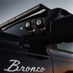 Rigid Industries Revolve Pod w/Amber Trim Ring - Pair on Bronco