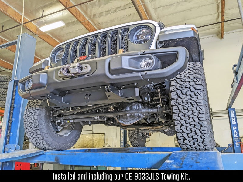 RockJock JL/JT Winch Plate Kit Steel Bumper Secondary image