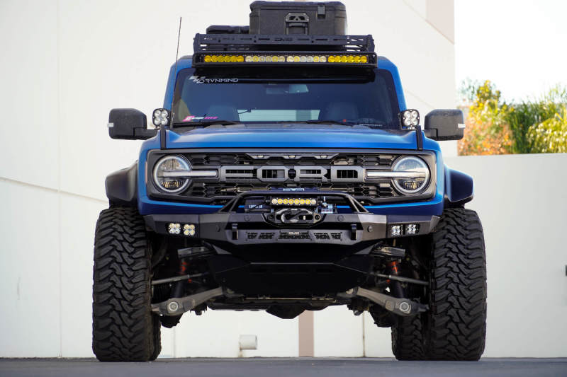 DV8 Offroad 21-23 Ford Bronco Spec Series Front Bumper for off road parts and accessories.