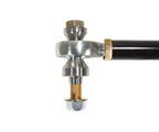 Carli 17-23 Ford F250/F350 Adjustable Track Bar 2.5in-4.5in Lift Systems close-up of joint components for offroad performance