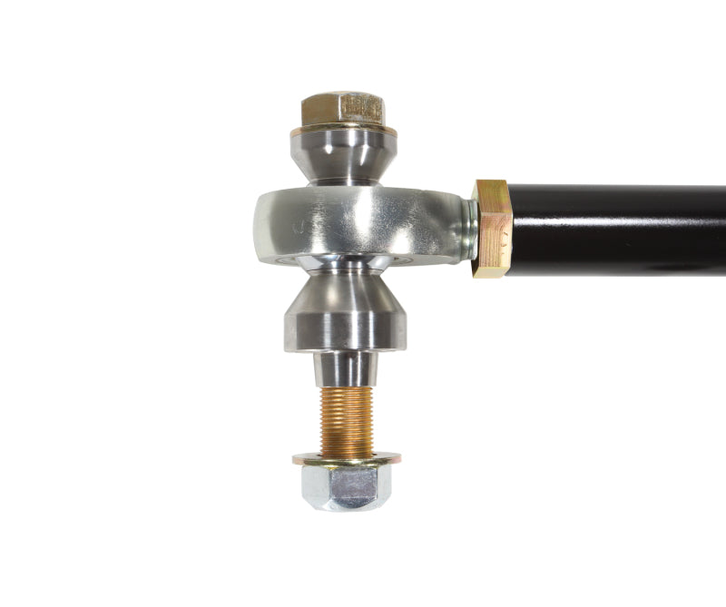Carli 17-23 Ford F250/F350 Adjustable Track Bar 2.5in-4.5in Lift Systems close-up of joint components for offroad performance