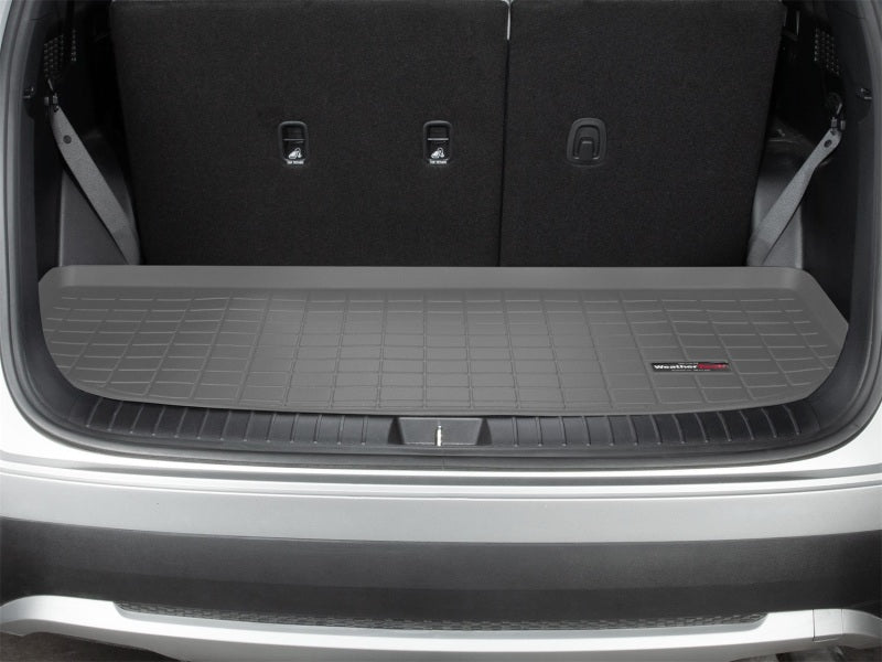 WeatherTech 2020+ Hyundai Palisade Cargo Liners - Grey Secondary image