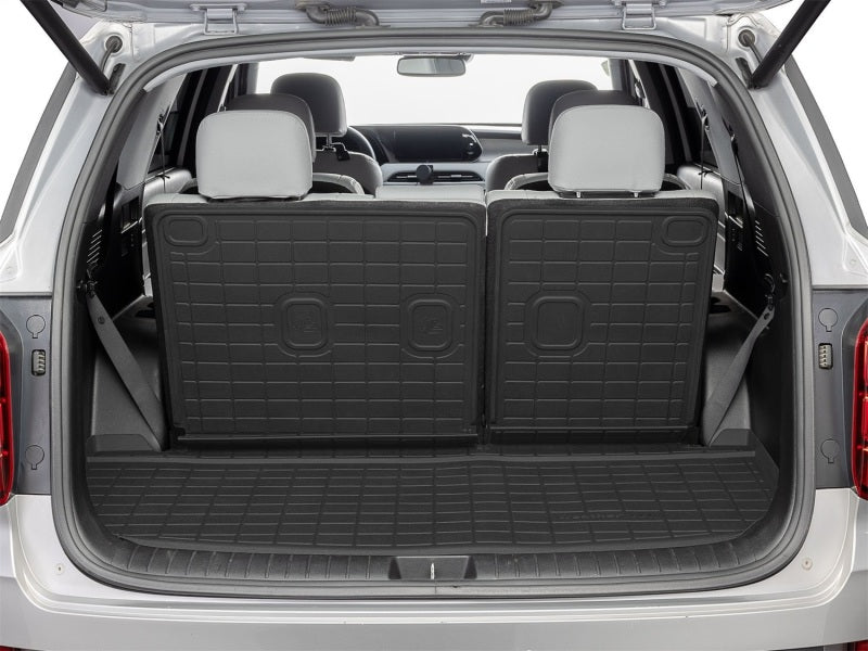 WeatherTech 20-25 Hyundai Palisade Behind 2nd Row Seating SeatBack Cargo Liners HP - Black Secondary image