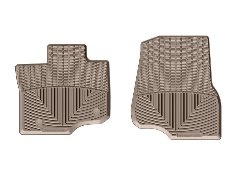 WeatherTech 2015+ Ford F-150 SuperCrew/SuperCab Front Rubber Mats - Tan Secondary image