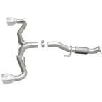 MagnaFlow Cat-Back 2015 Alfa Romeo 4C 1.7L SS 2.5in Dual Split Rear 4.in Tips exhaust system parts