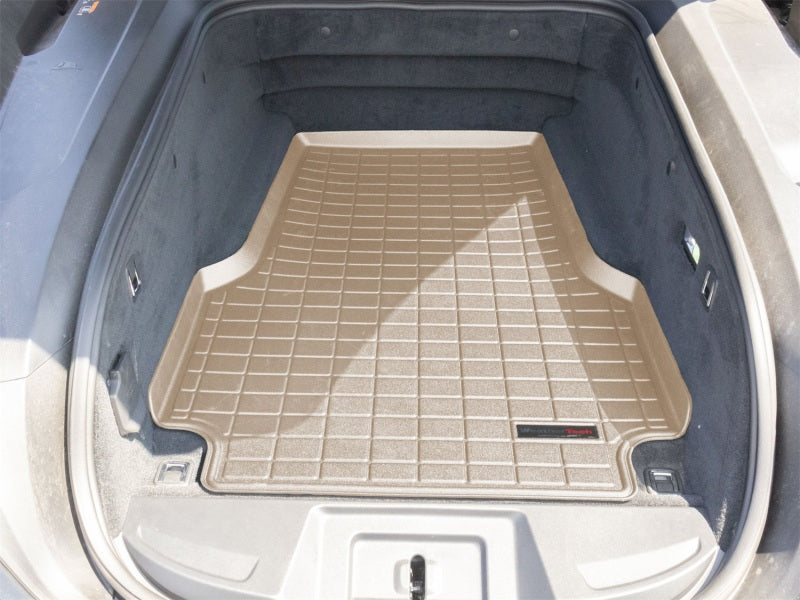 WeatherTech 25-26 Cadillac Escalade IQ Behind 2nd Row Cargo Liners - Tan Secondary image
