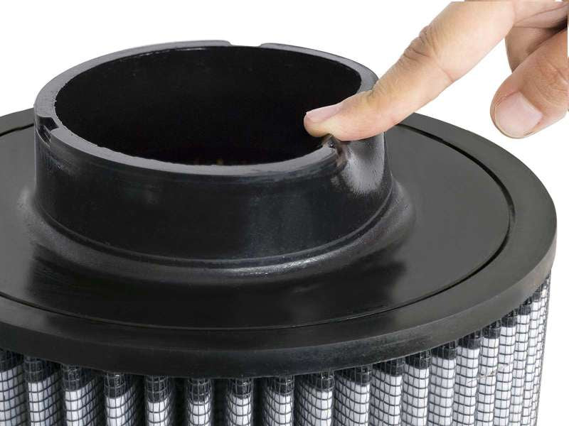 aFe Magnum FLOW Universal Air Filter w/ Pro DRY S Media 4 F x 8-1/2in B x 8-1/2in T x 11in H Secondary image