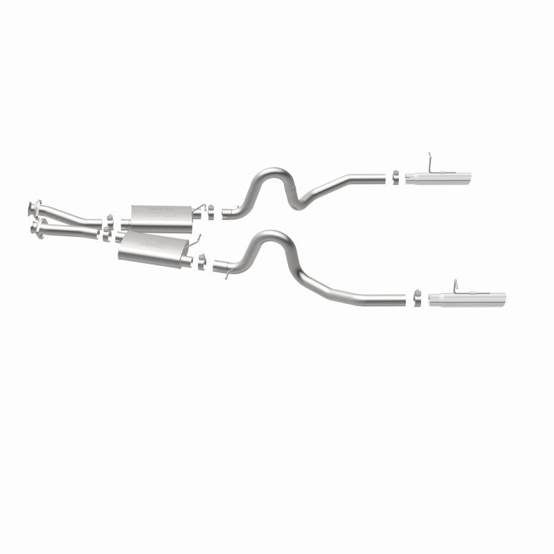 MagnaFlow Sys C/B Ford Mustang 5.0L 87-93 Lx exhaust system components