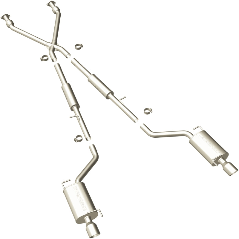 MagnaFlow SYS C/B 07-08 Infiniti G35 Sedan exhaust system parts for performance upgrades Main image