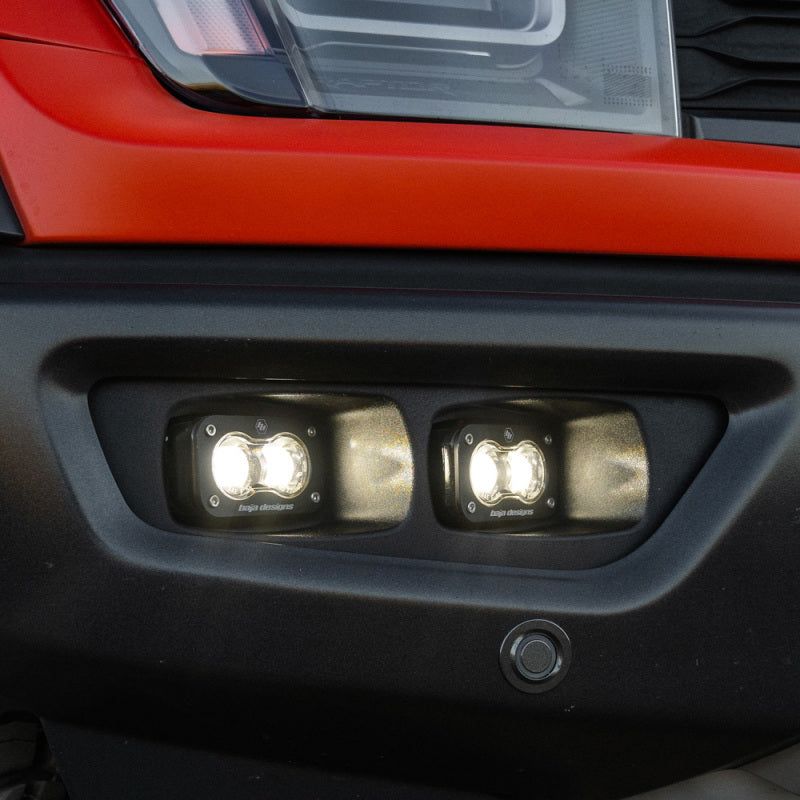 Baja Designs 2022+ Toyota Tundra S2 SAE OEM Fog Light Replacement Kit - Clear Secondary image