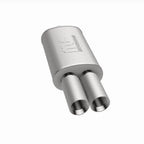 MagnaFlow Muffler W/Tip Mag SS 14X5X8 2.25/3 for offroad performance upgrades