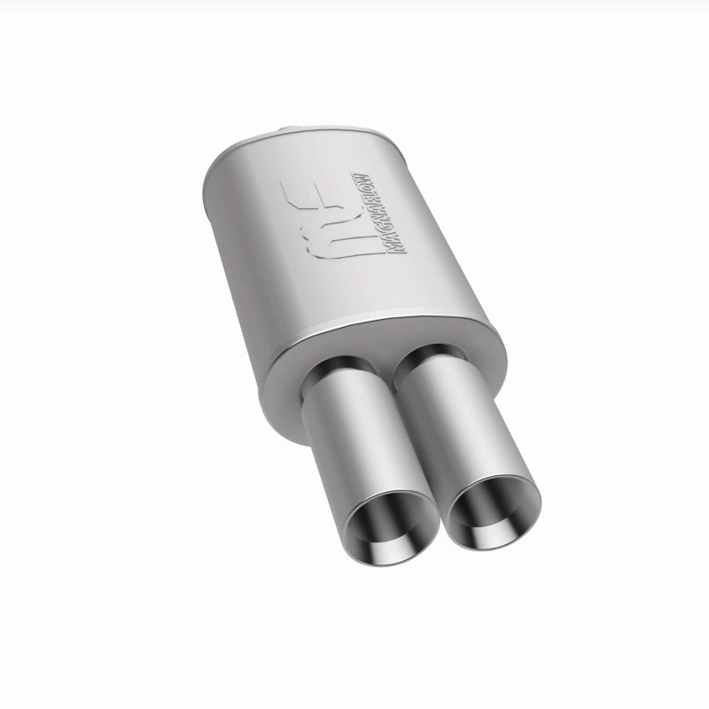 MagnaFlow Muffler W/Tip Mag SS 14X5X8 2.25/3 for offroad performance upgrades