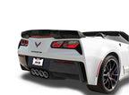Borla 15 Chevy Corvette C7 ZO6 6.2L w/o AFM w/ NPP ATAK Quad RD RL AC Tips Center Rear Exit Exhaust