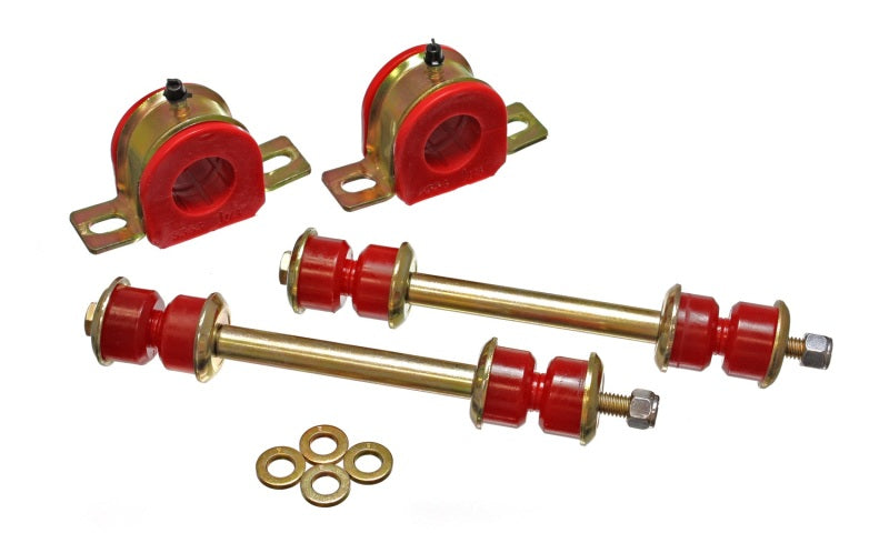 Energy Suspension 00-06 Tahoe/Yukon/Denali 2WD Red 32mm Front Sway Bar Bushing Set for offroad performance upgrades