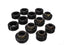 Energy Suspension 83-04 GM S-10/S-15 PU 2WD/4WD Black Body (Cab) Mount Set components for off-road parts
