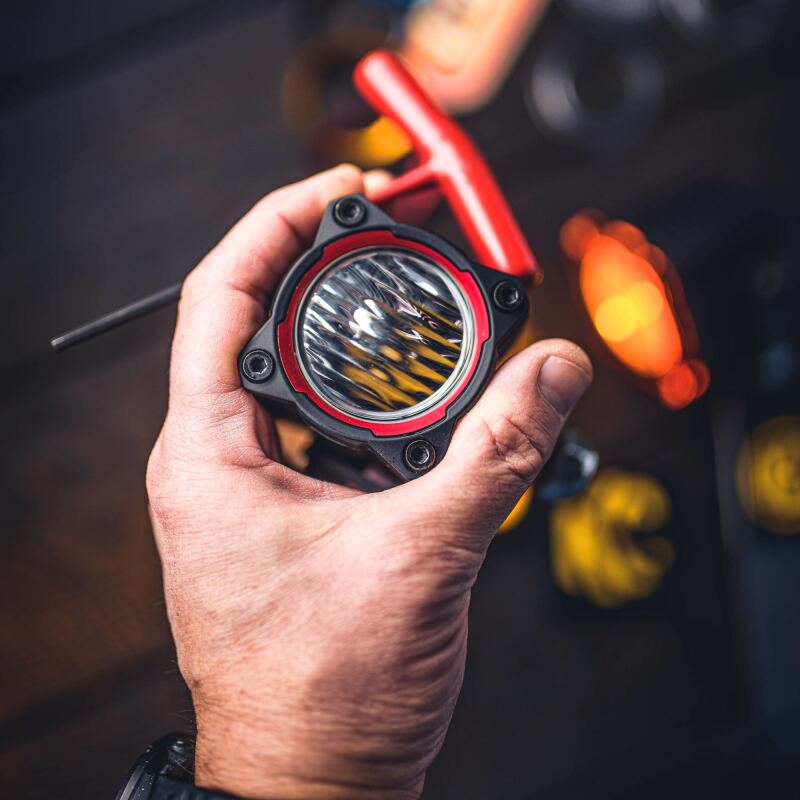 KC HiLiTES FLEX ERA 1 (Single Bezel Ring) - Red Secondary image