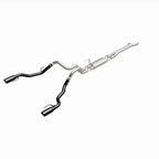 MagnaFlow SYS Cat-Back 2017 Ford F-150 Raptor 3.5L Dual Black Coated 3in Tips performance exhaust system