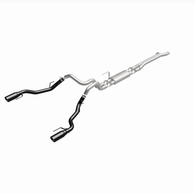 MagnaFlow SYS Cat-Back 2017 Ford F-150 Raptor 3.5L Dual Black Coated 3in Tips performance exhaust system