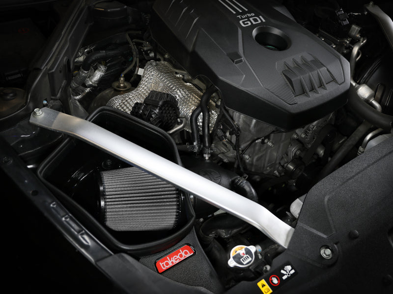 aFe 18-21 Kia Stinger L4 2.0L (t) Takeda Stage-2 Cold Air Intake System w/ Pro DRY S Filter Secondary image