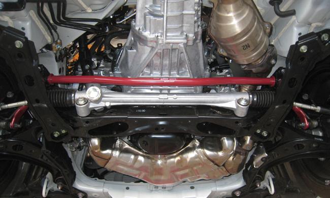 Eibach 25mm Front & 19mm Rear Anti-Roll-Kit for 13 Scion FR-S / 13 Subaru BRZ, showcasing undercar components.