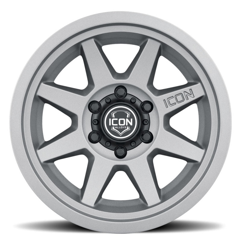 ICON Rebound 17x8.5 6x5.5 25mm Offset 5.75in BS 95.1mm Bore Charcoal Wheel Secondary image
