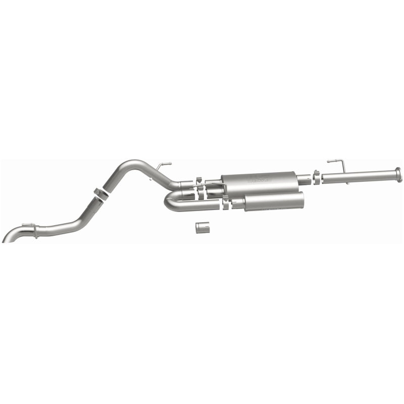 MagnaFlow Stainless Overland Cat-Back Exhaust 16-21 Toyota Tacoma exhaust system for offroad performance upgrades.