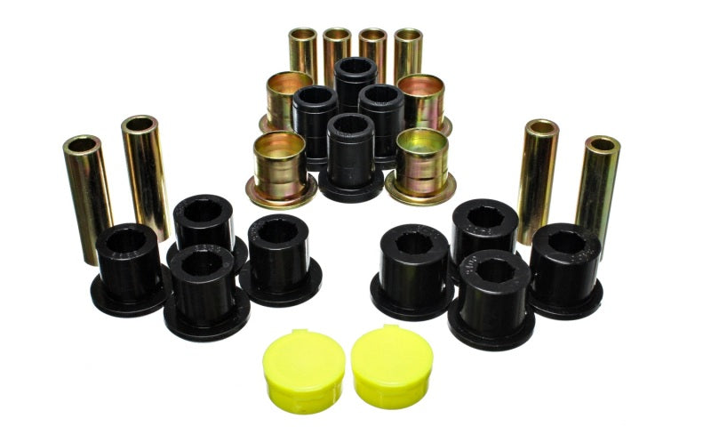 Energy Suspension 87-04 Dodge Dakota / 98-03 Durango 4WD Black Front End Control Arm Bushing Set Secondary image