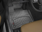 WeatherTech 2016+ Volvo XC90 Front FloorLiner - Black in vehicle interior