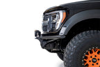 Addictive Desert Designs 21-22 Ford Raptor PRO Bolt-On Add-On Light Hoop (Req F218102070103) with offroad tires and bumper