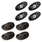Rigid Industries Rock Light Kit- Blue (4 lights) components