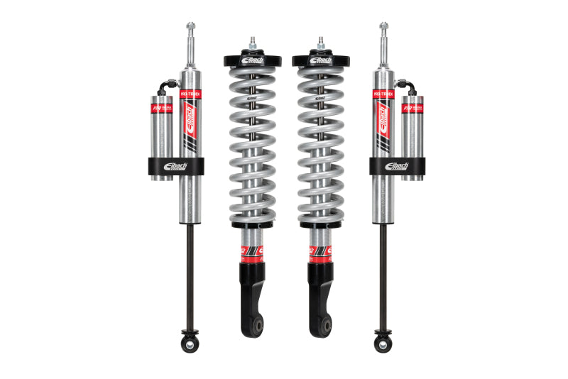 Eibach 07-15 Toyota Tundra Pro-Truck Coilover 2.0 Front w/ Rear Res Shocks Kit for offroad performance upgrades Main image
