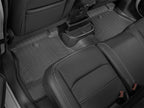 WeatherTech 2018+ Jeep Wrangler Unlimited Rear FloorLiner - Black for interior protection and durability.