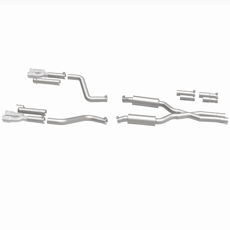 MagnaFlow 2017+ Dodge Challenger 409 SS Polished 3in Quad Tips Cat-Back Exhaust components kit