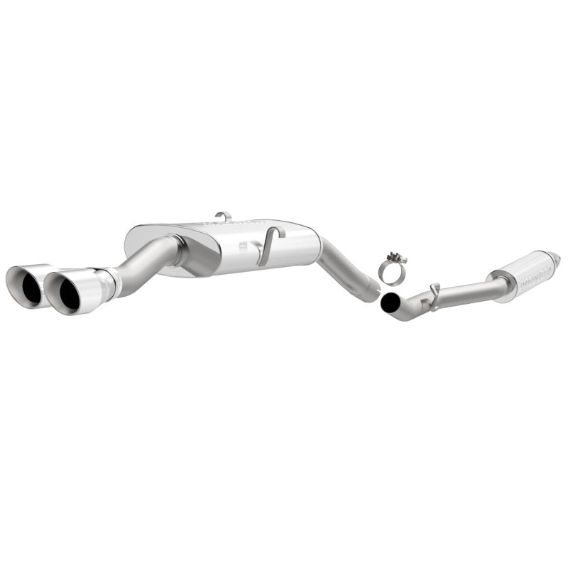 MagnaFlow SYS C/B 84-87 BMW 325E 2.7L / 86-87 BMW 325ES 2.7L Single Rear Exit exhaust system. Main image