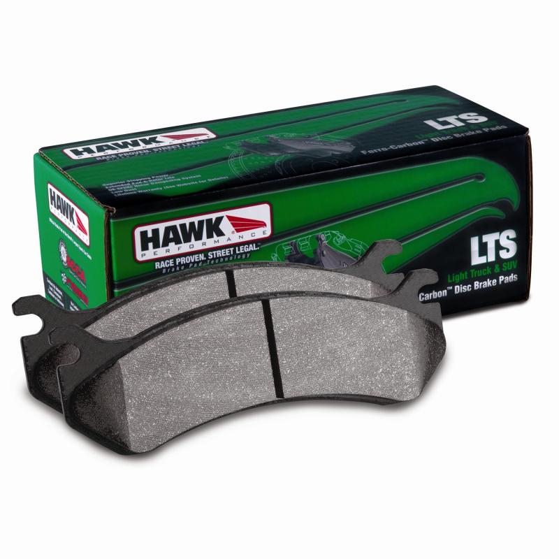 Hawk LTS Street Brake Pads packaged for performance upgrade Main image