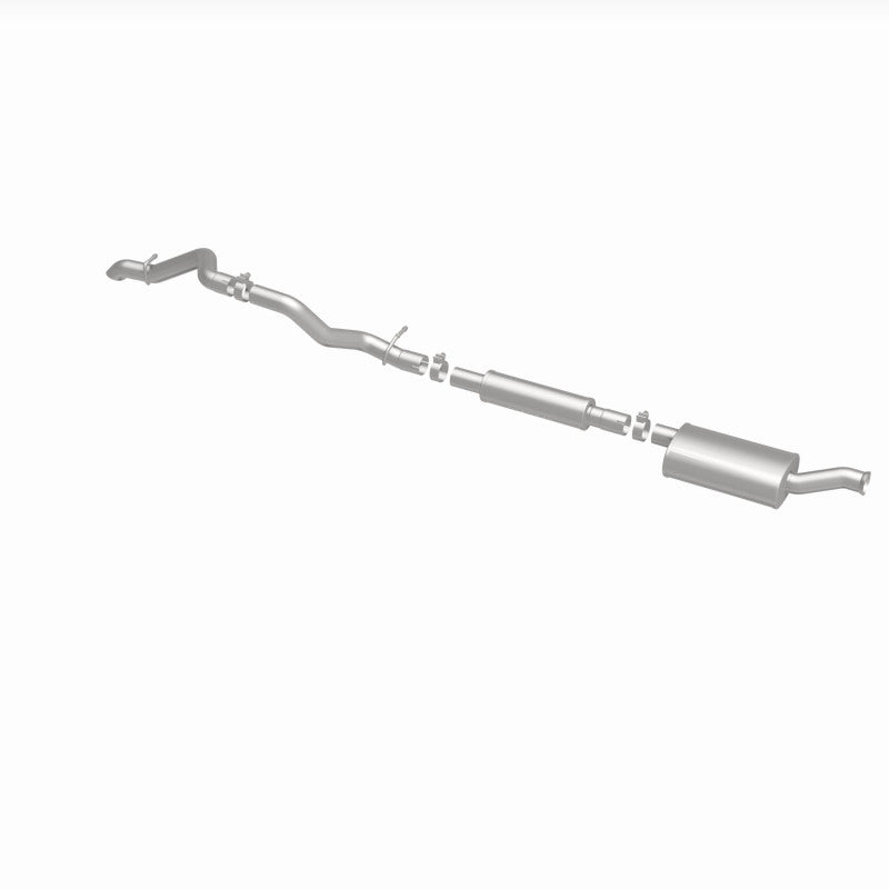 MagnaFlow 19+ Jeep Wrangler JL Overland Series Cat-Back Performance Exhaust System for offroad performance upgrades